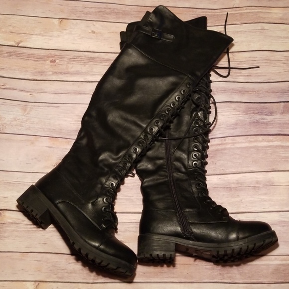 dollhouse combat boots
